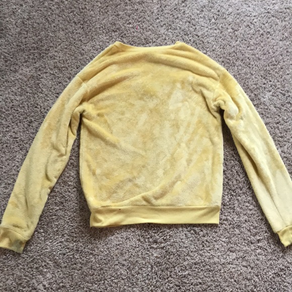 yellow sweater with sun and moon on it - Picture 2 of 5